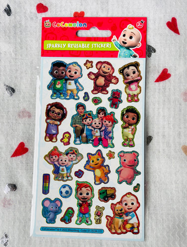 Cocomelon Foil Stickers Paper Projects